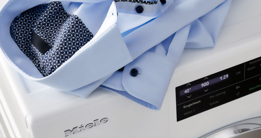 Gebruik Miele Singlewash voor het wassen van 1 kledingstuk.