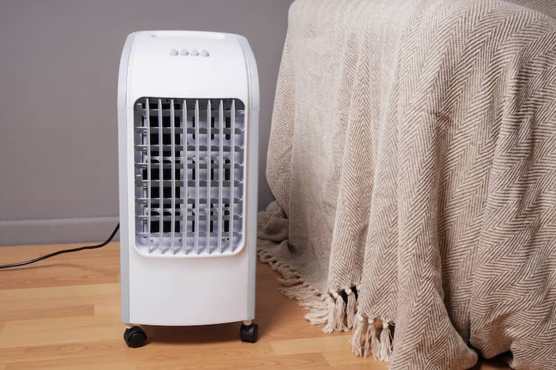 Mobiele airco in je slaapkamer