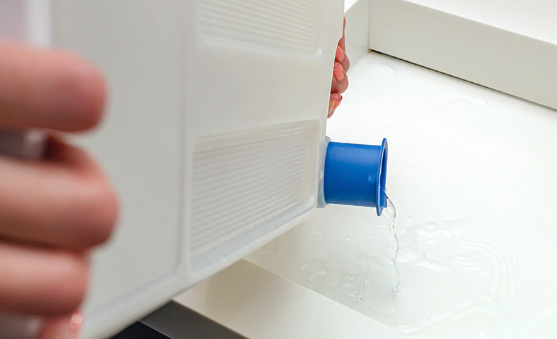 Condensdroger reservoir legen